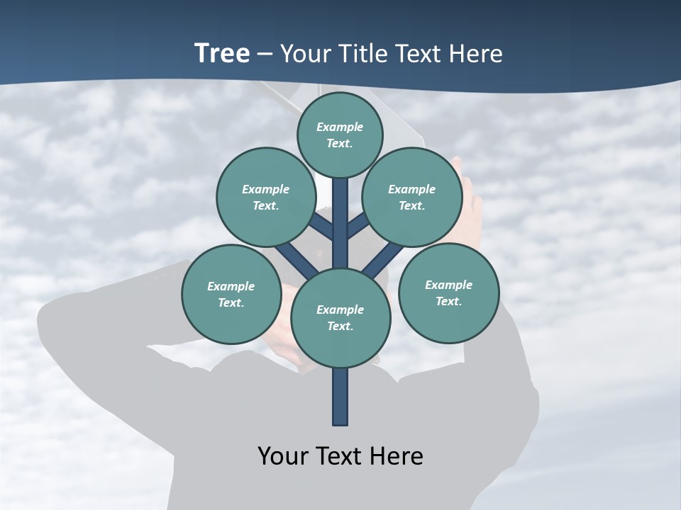 Black Street Roads PowerPoint Template