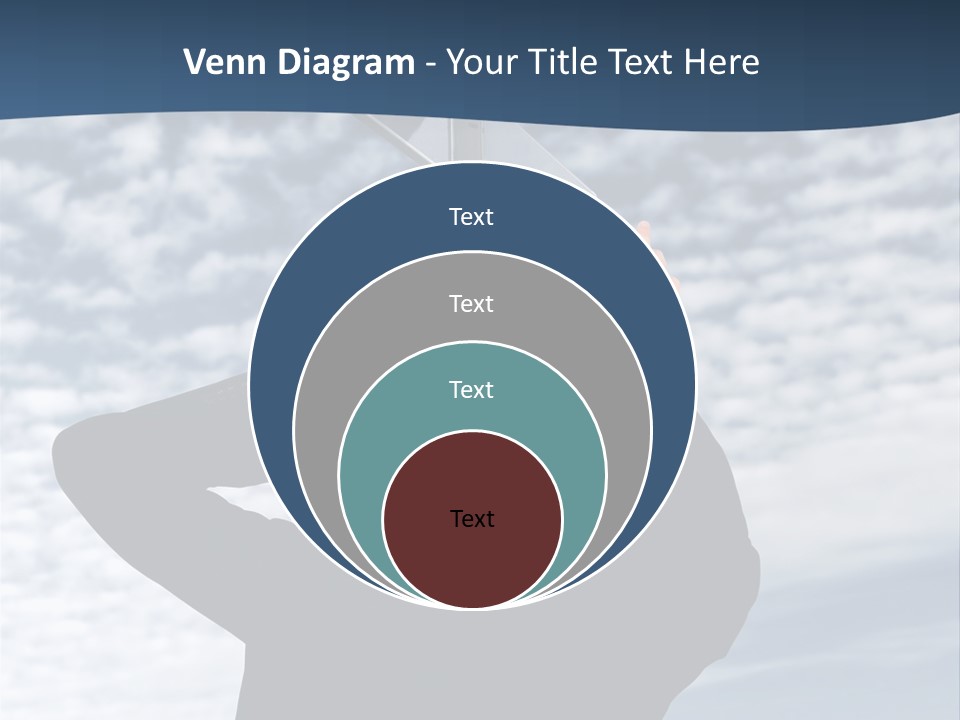Black Street Roads PowerPoint Template