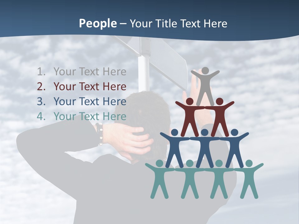 Black Street Roads PowerPoint Template