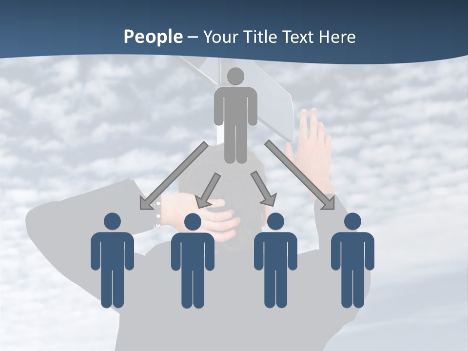 Black Street Roads PowerPoint Template