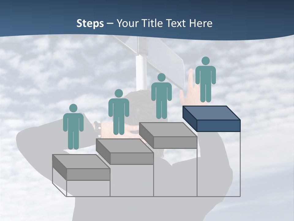 Black Street Roads PowerPoint Template