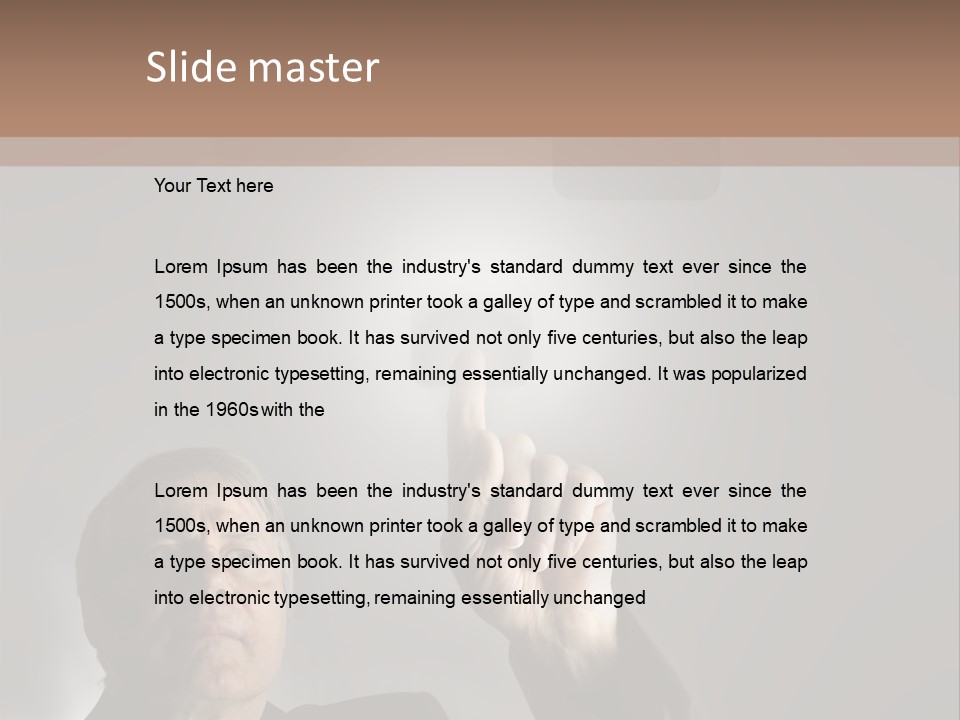 Money Style Business PowerPoint Template