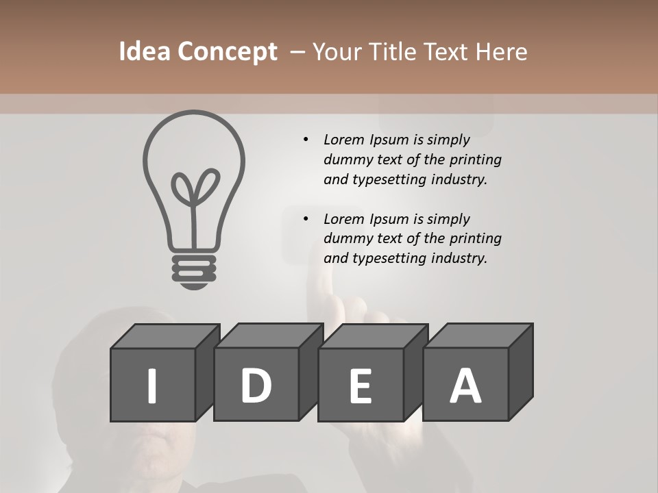 Money Style Business PowerPoint Template