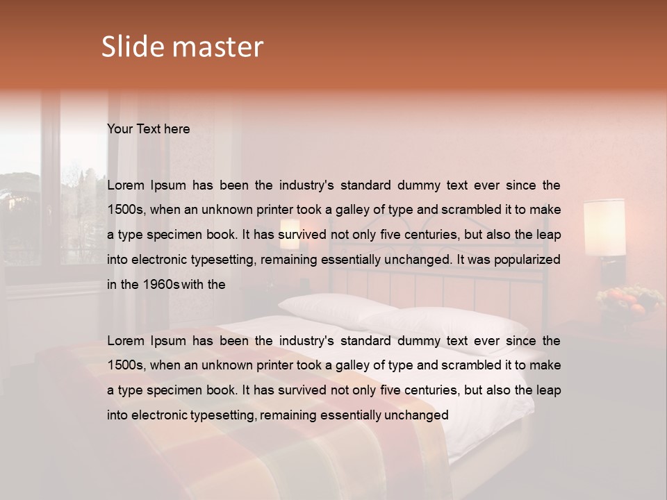 Clean Design Hotel PowerPoint Template