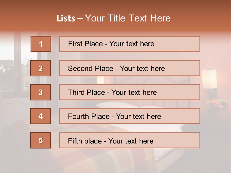Clean Design Hotel PowerPoint Template
