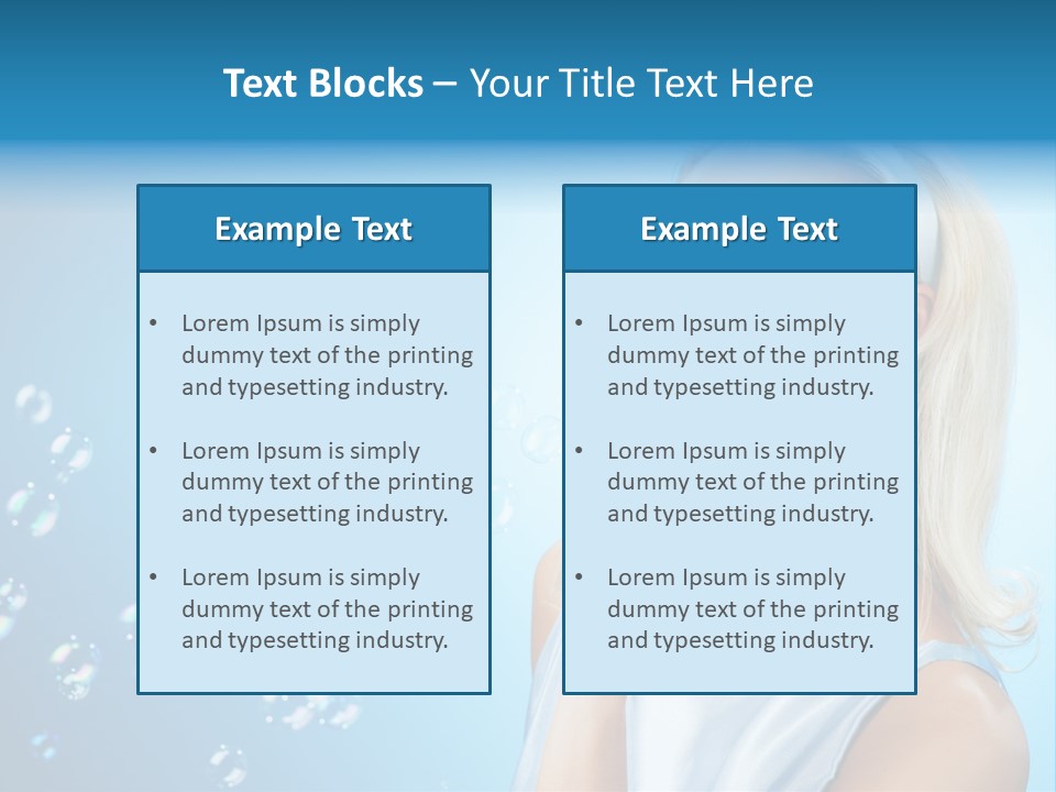 Blond Y Cool PowerPoint Template