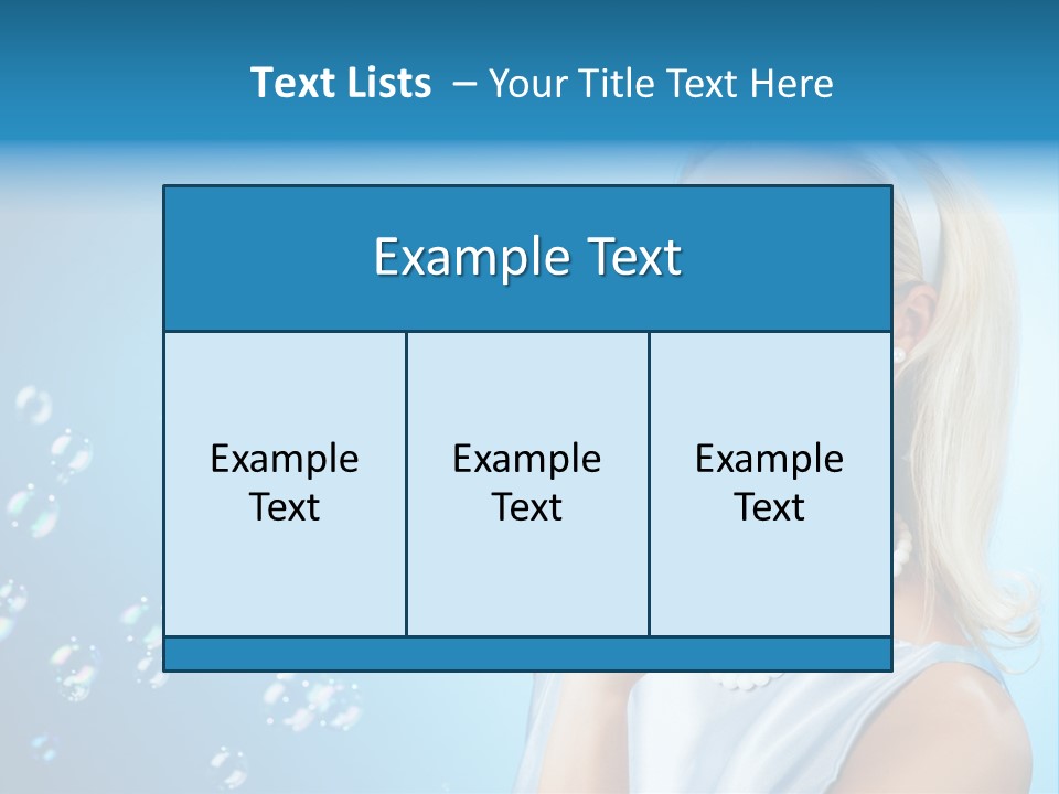 Blond Y Cool PowerPoint Template