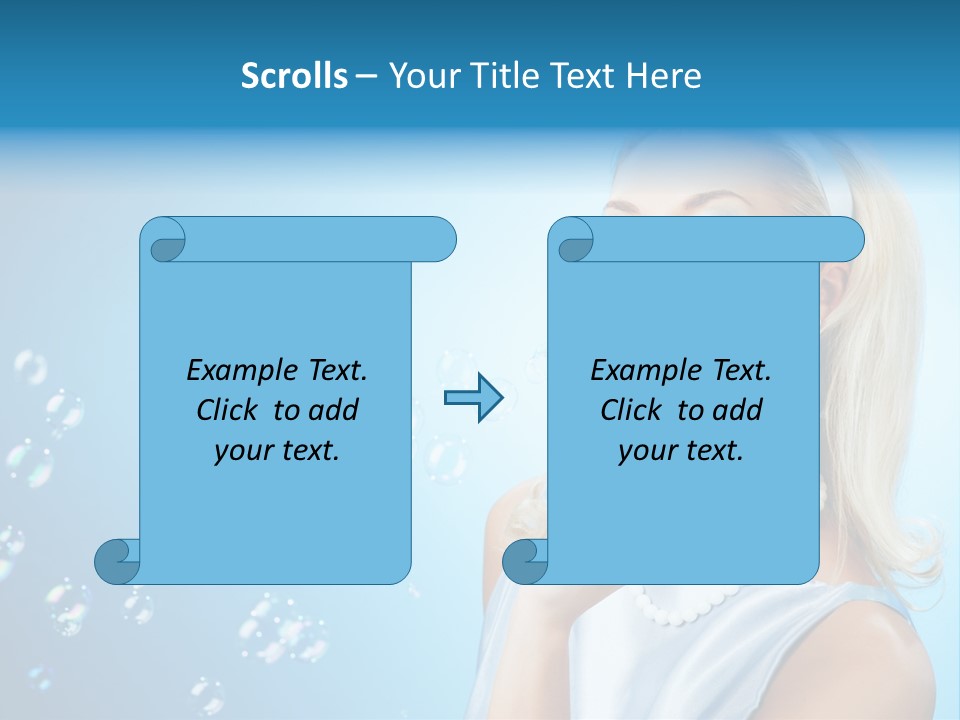 Blond Y Cool PowerPoint Template