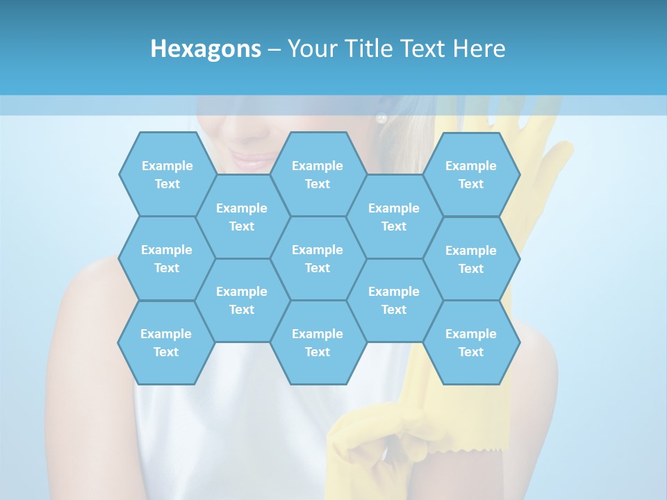 Pretty Housework Portrait PowerPoint Template