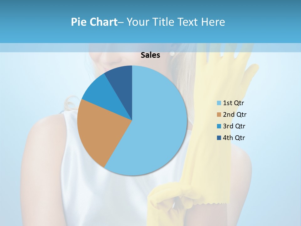 Pretty Housework Portrait PowerPoint Template