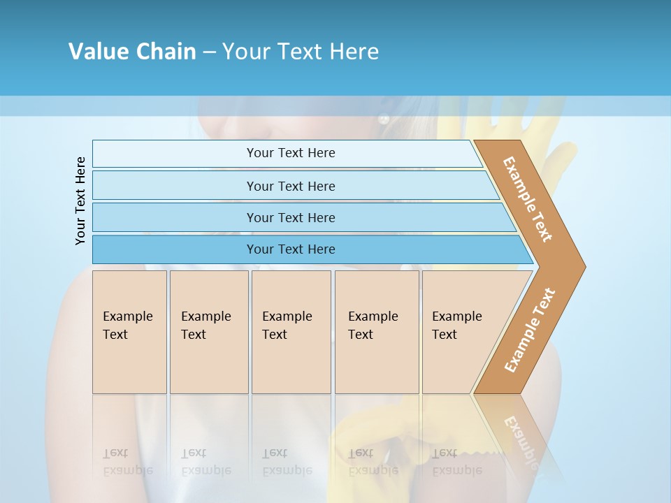 Pretty Housework Portrait PowerPoint Template