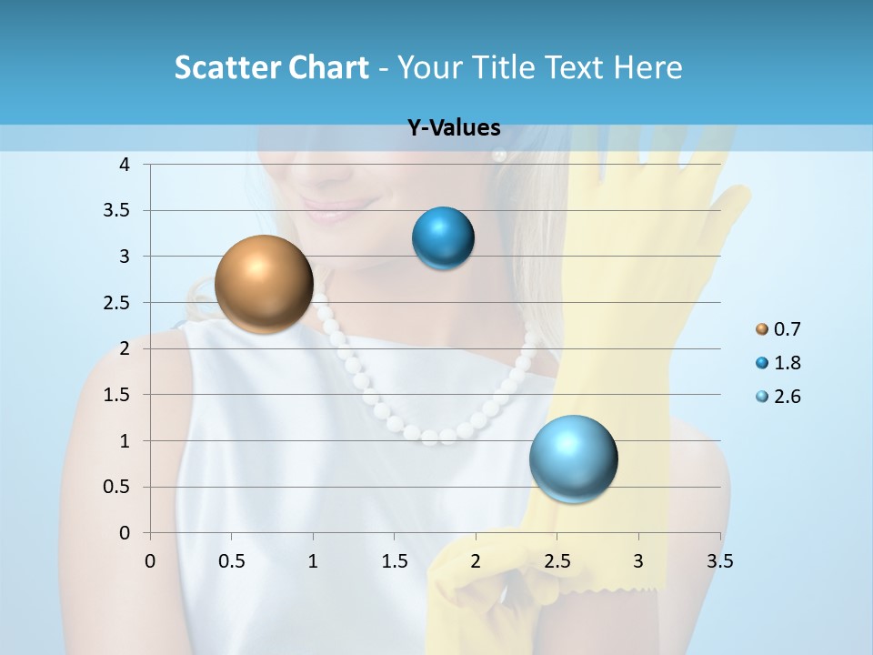 Pretty Housework Portrait PowerPoint Template