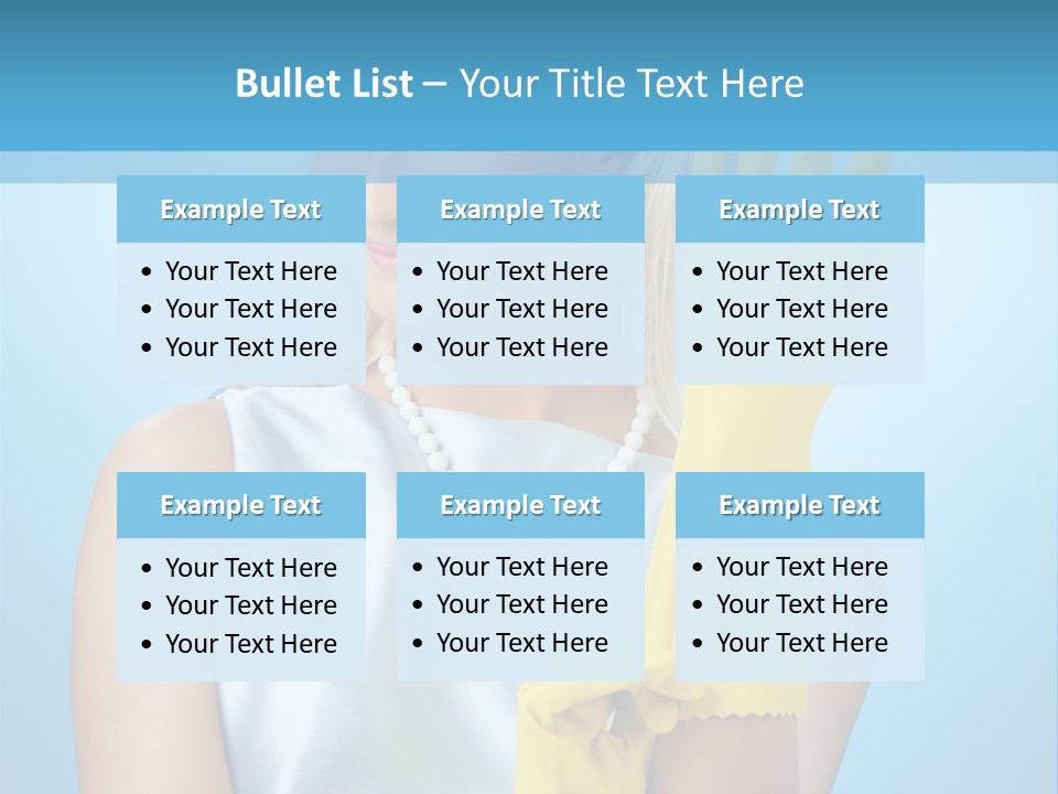 Pretty Housework Portrait PowerPoint Template