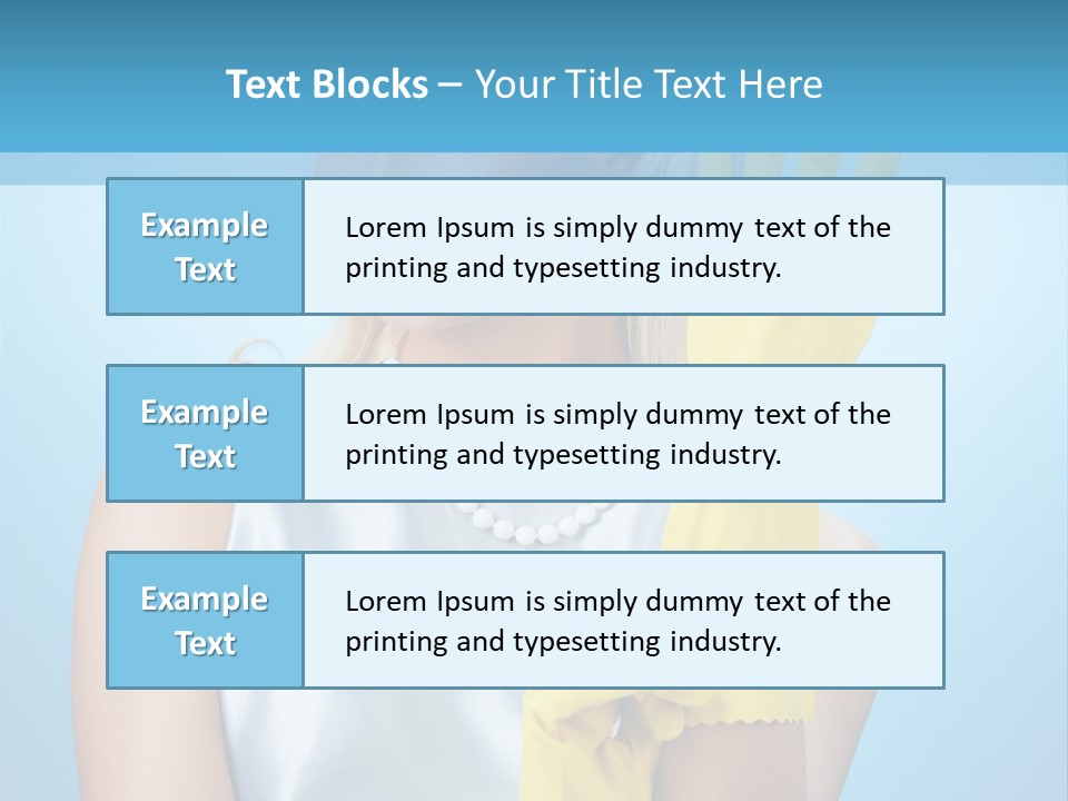 Pretty Housework Portrait PowerPoint Template