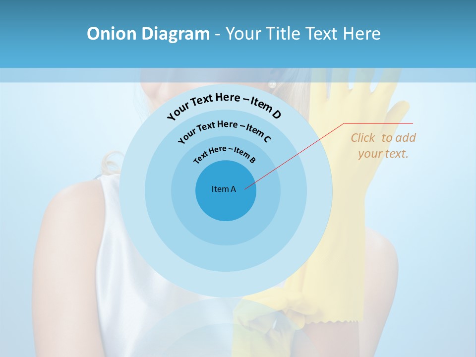 Pretty Housework Portrait PowerPoint Template