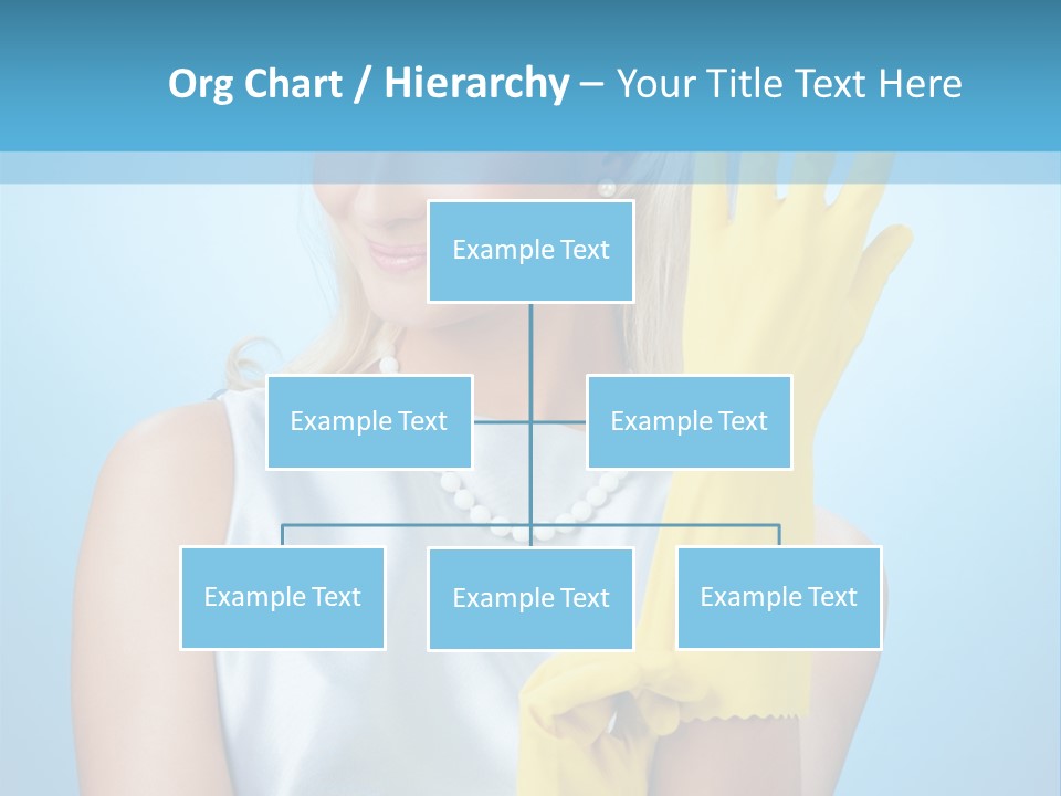 Pretty Housework Portrait PowerPoint Template