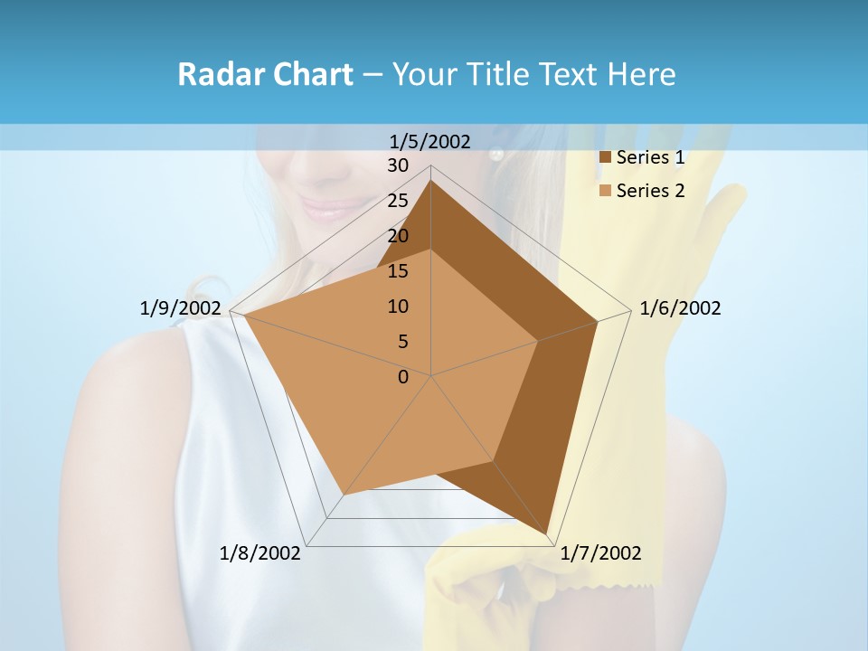 Pretty Housework Portrait PowerPoint Template