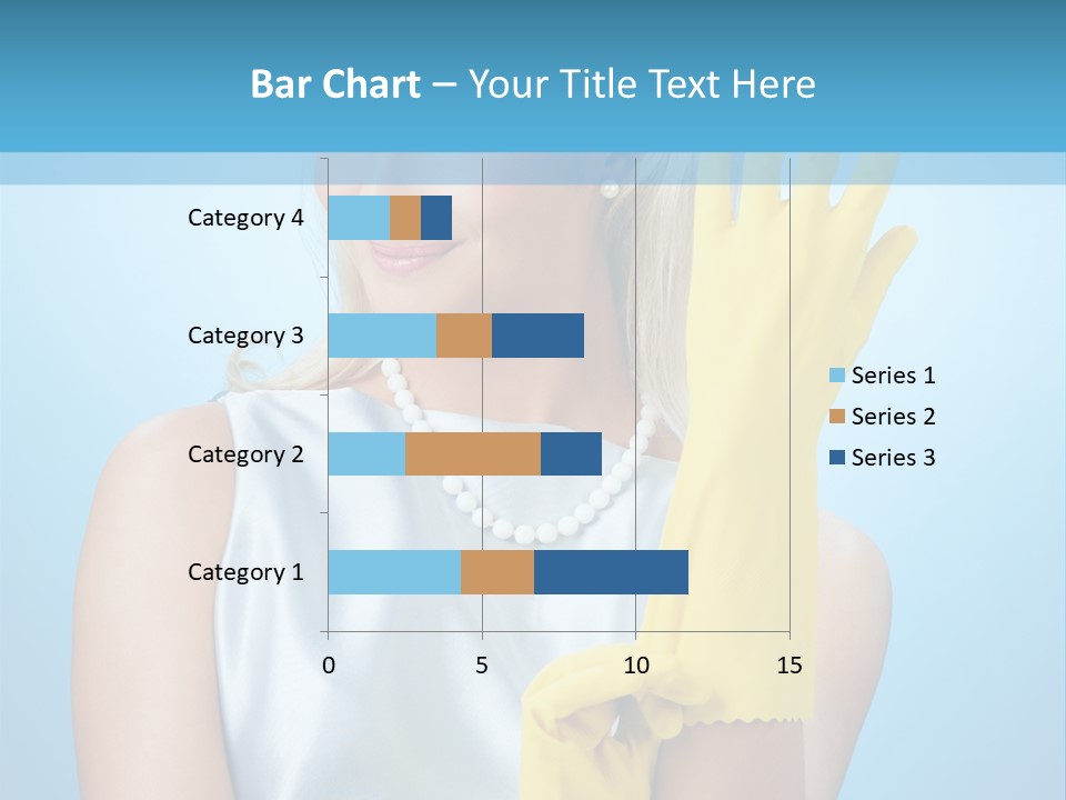 Pretty Housework Portrait PowerPoint Template