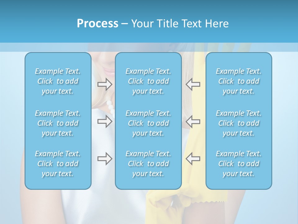 Pretty Housework Portrait PowerPoint Template