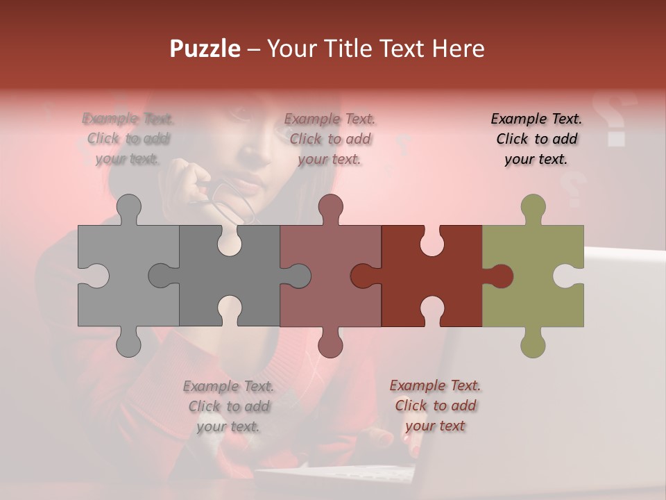 Copyspace Beautiful Doubt PowerPoint Template