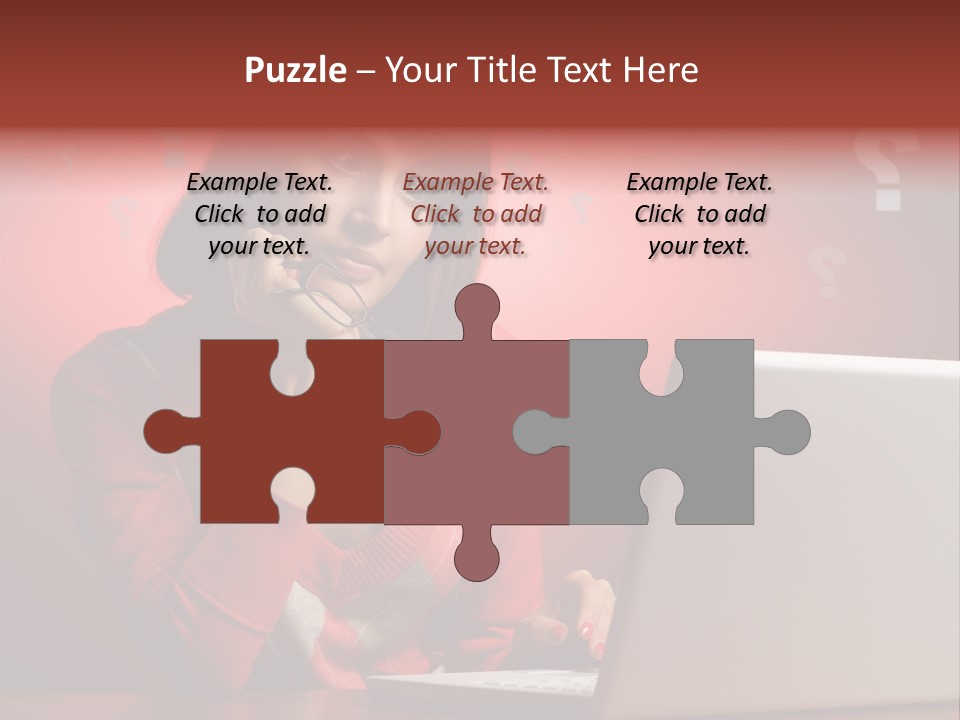 Copyspace Beautiful Doubt PowerPoint Template