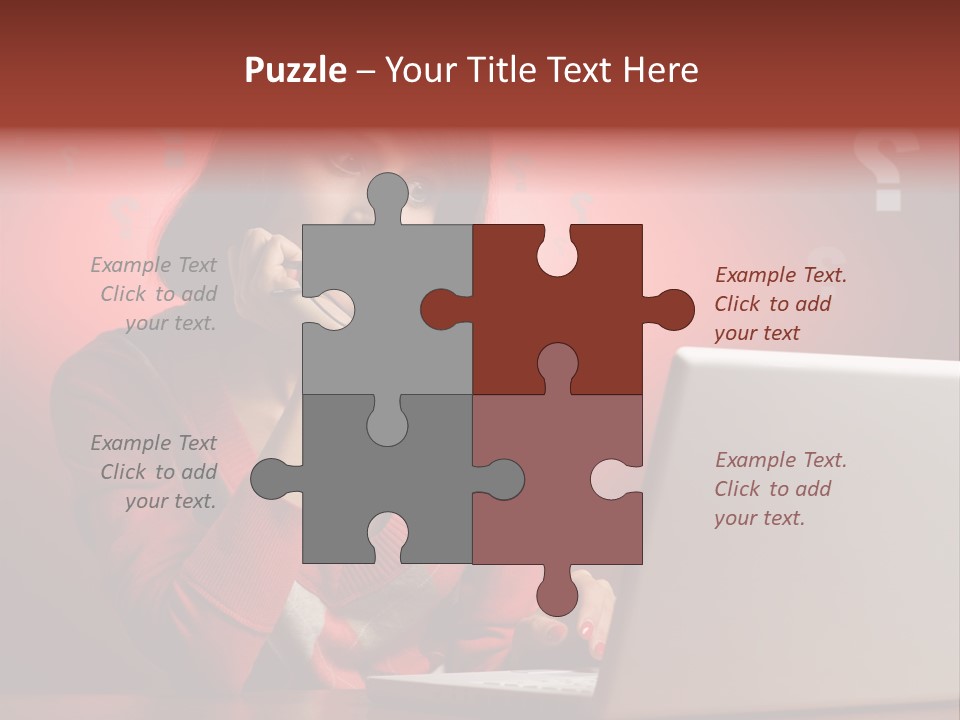 Copyspace Beautiful Doubt PowerPoint Template