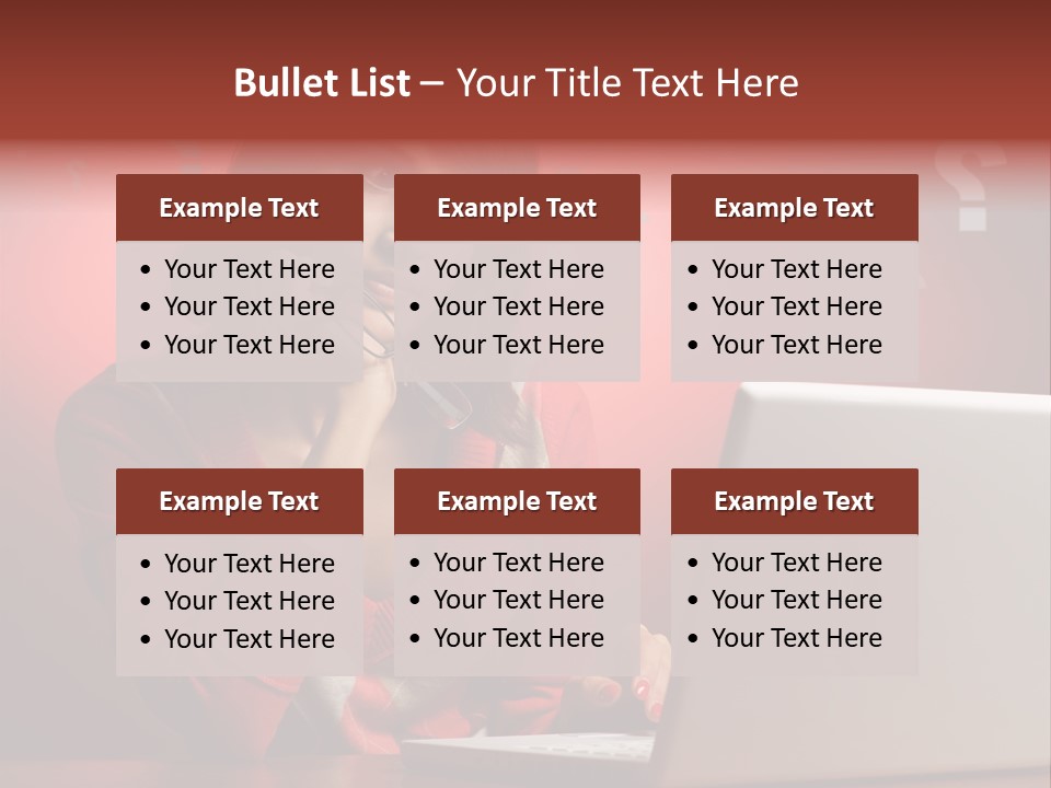 Copyspace Beautiful Doubt PowerPoint Template