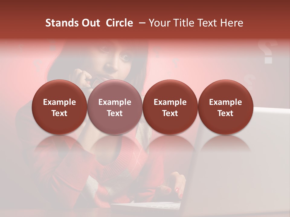 Copyspace Beautiful Doubt PowerPoint Template