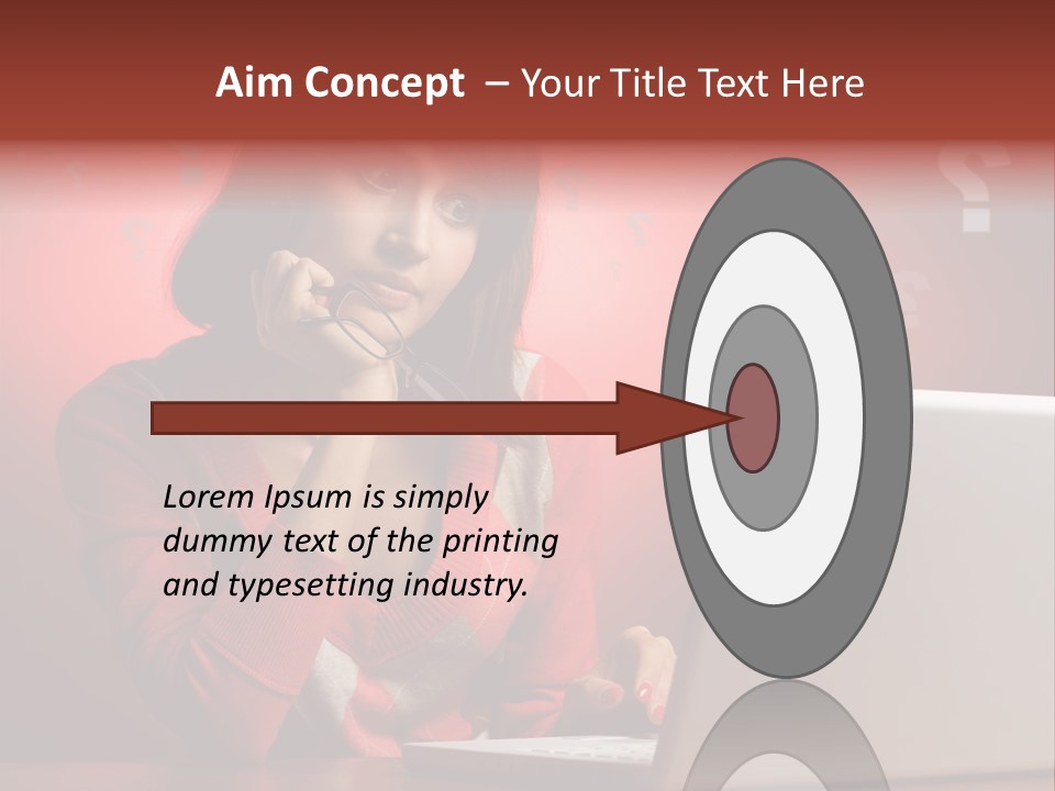 Copyspace Beautiful Doubt PowerPoint Template