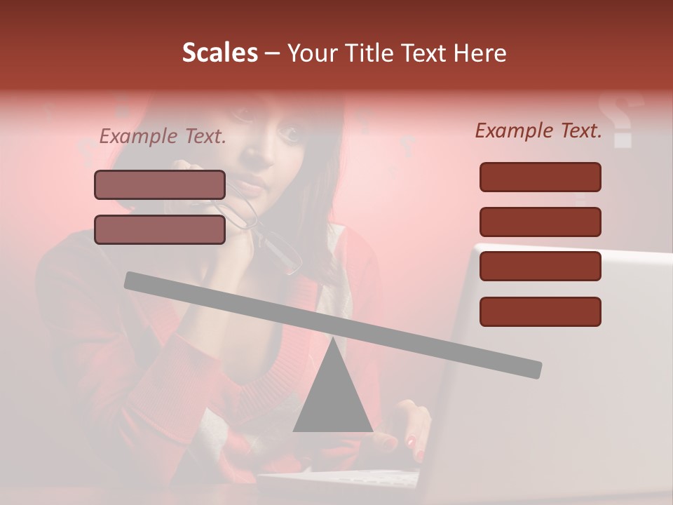 Copyspace Beautiful Doubt PowerPoint Template