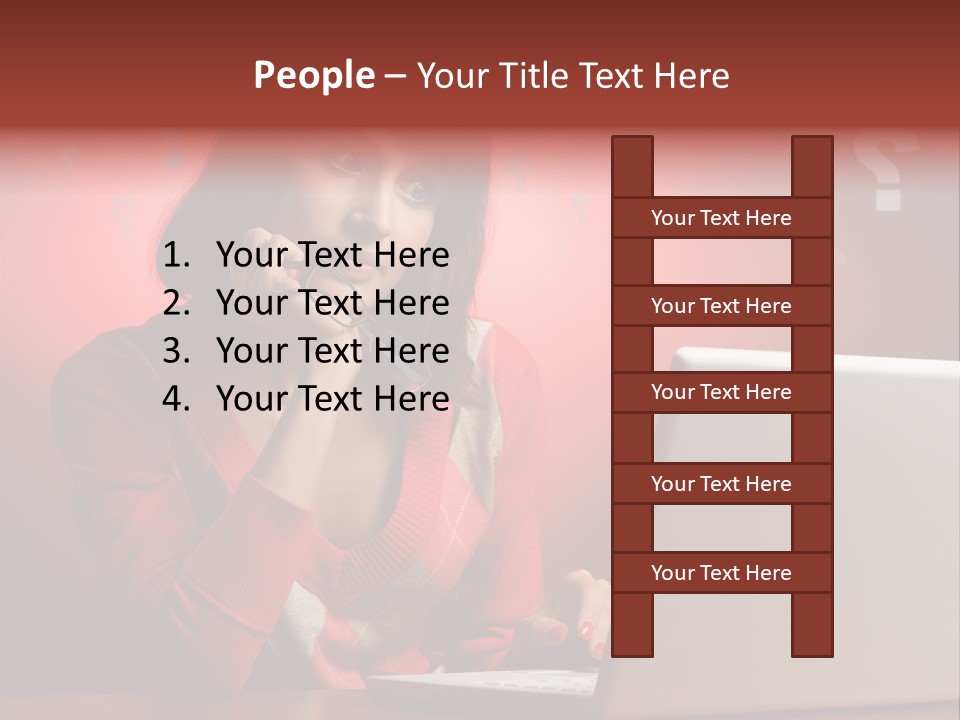 Copyspace Beautiful Doubt PowerPoint Template