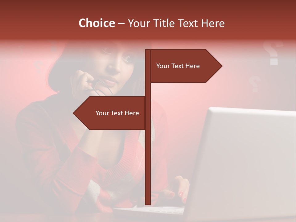 Copyspace Beautiful Doubt PowerPoint Template
