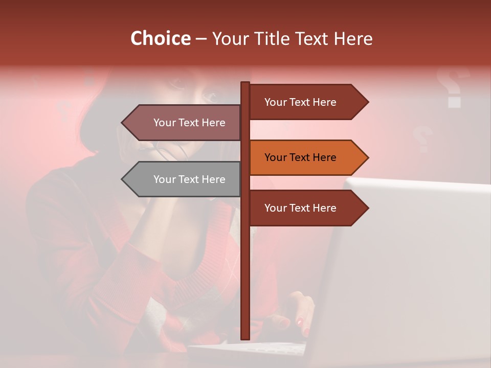 Copyspace Beautiful Doubt PowerPoint Template