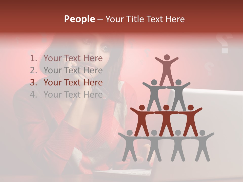 Copyspace Beautiful Doubt PowerPoint Template