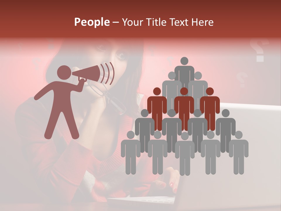 Copyspace Beautiful Doubt PowerPoint Template