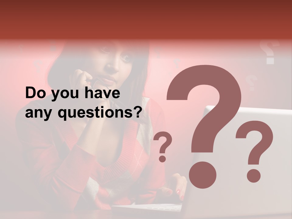 Copyspace Beautiful Doubt PowerPoint Template