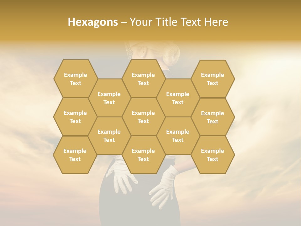 Dreaming Bride Glamour PowerPoint Template