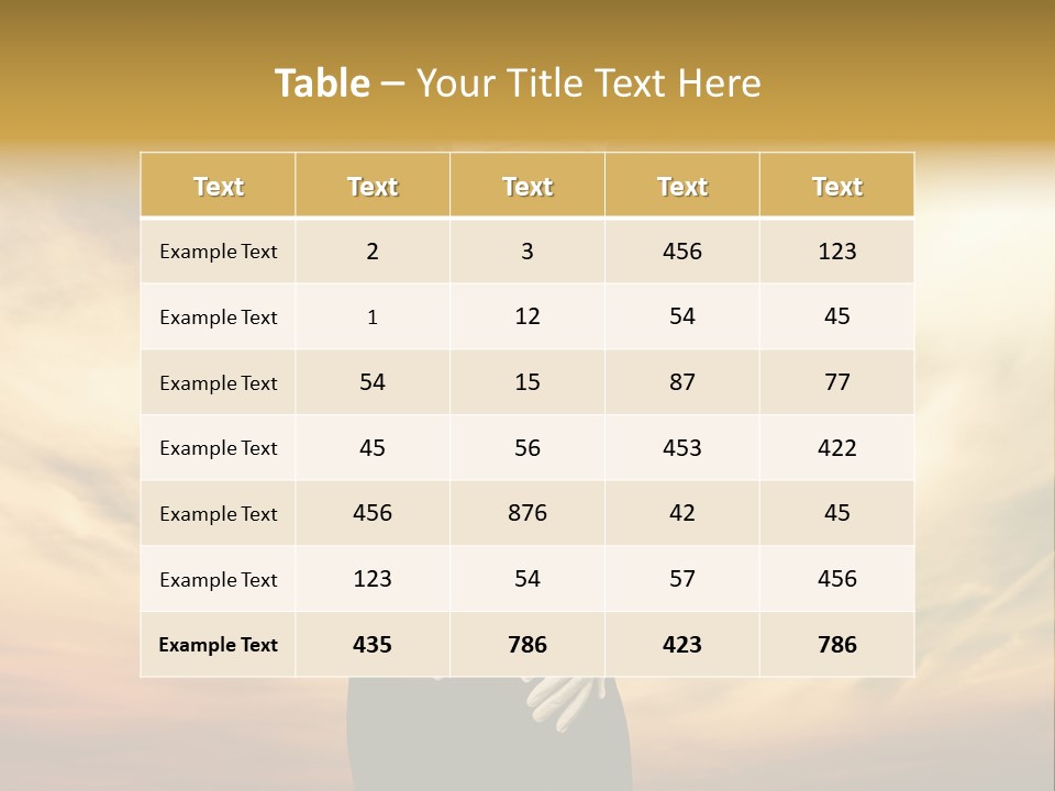 Dreaming Bride Glamour PowerPoint Template