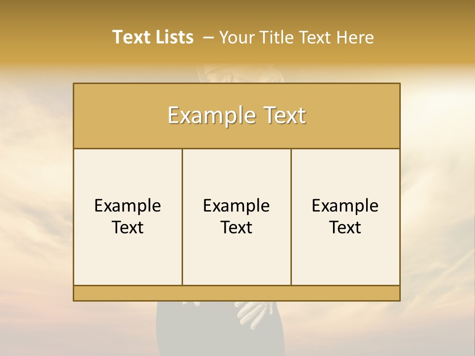 Dreaming Bride Glamour PowerPoint Template