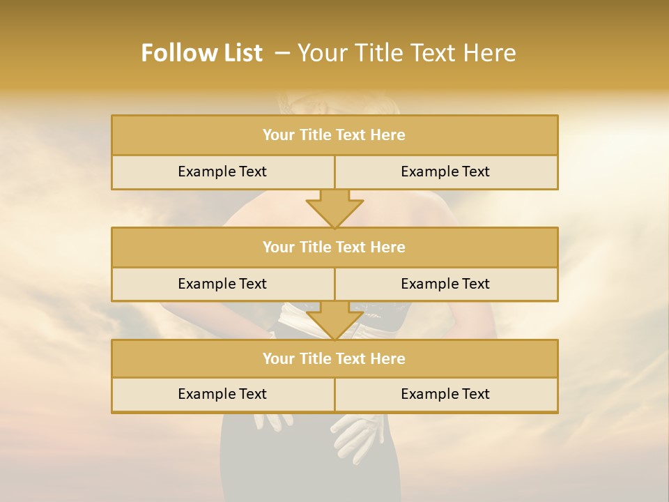 Dreaming Bride Glamour PowerPoint Template