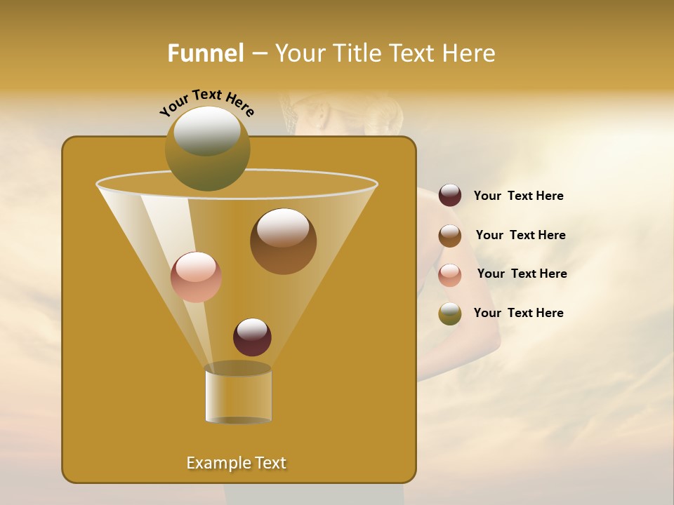 Dreaming Bride Glamour PowerPoint Template