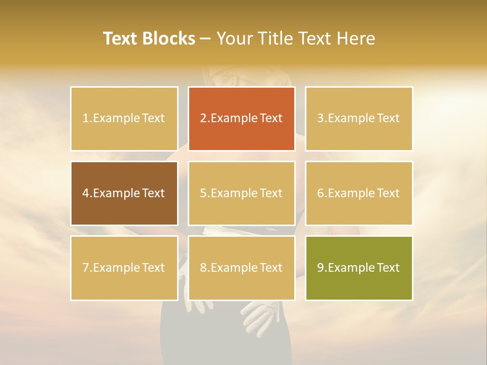 Dreaming Bride Glamour PowerPoint Template