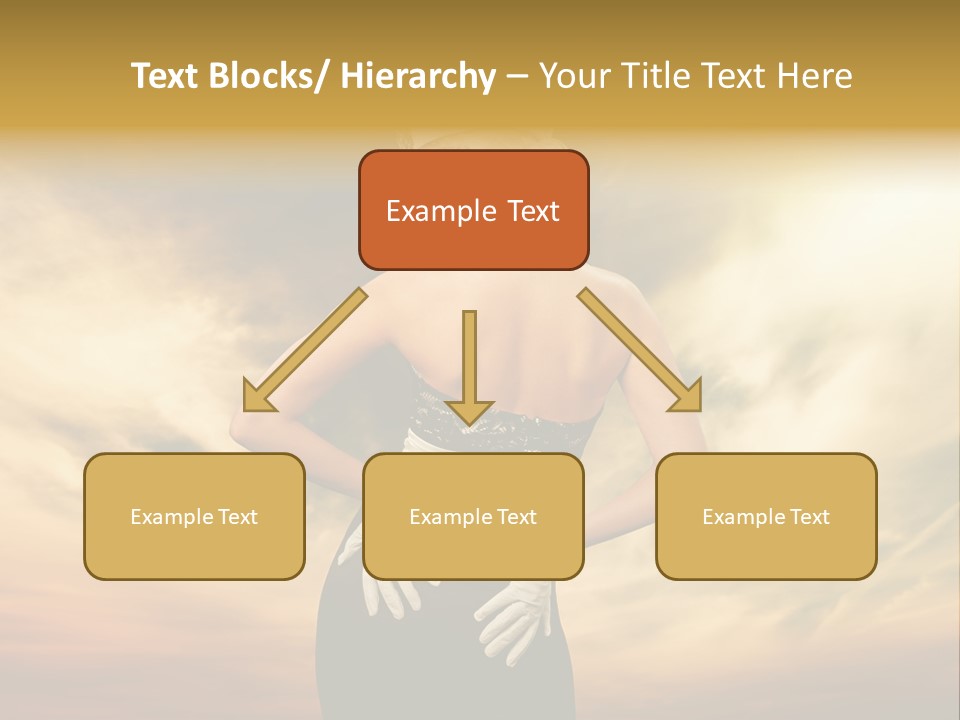 Dreaming Bride Glamour PowerPoint Template