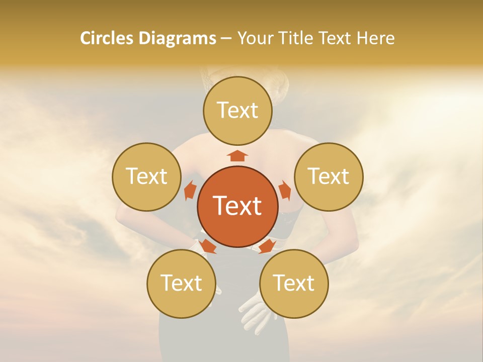 Dreaming Bride Glamour PowerPoint Template