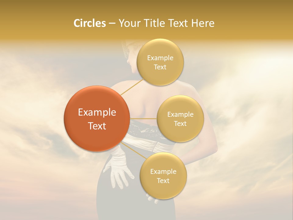 Dreaming Bride Glamour PowerPoint Template