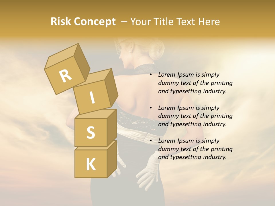 Dreaming Bride Glamour PowerPoint Template