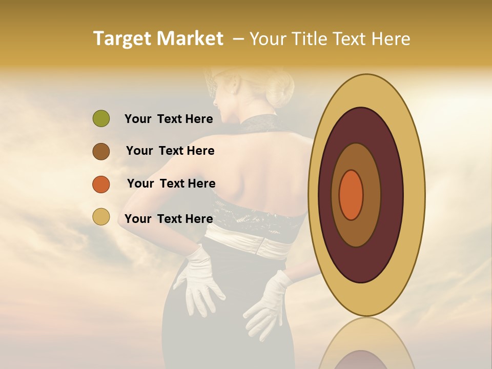 Dreaming Bride Glamour PowerPoint Template