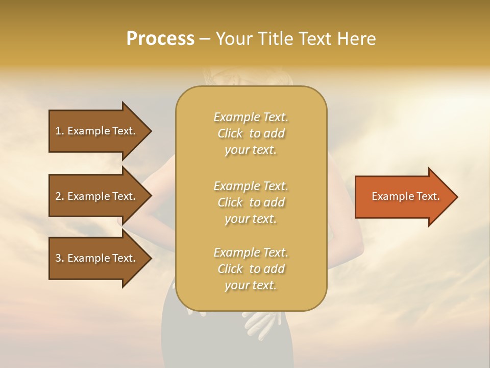 Dreaming Bride Glamour PowerPoint Template