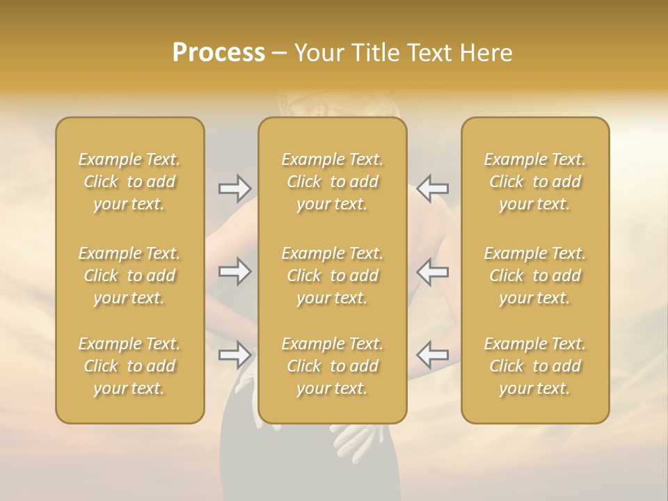 Dreaming Bride Glamour PowerPoint Template