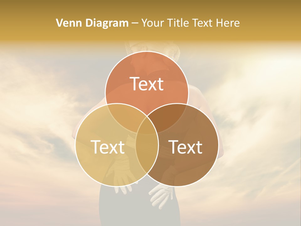 Dreaming Bride Glamour PowerPoint Template